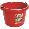 Fortex Fortiflex Pail Utility Red 8Qt N4008R